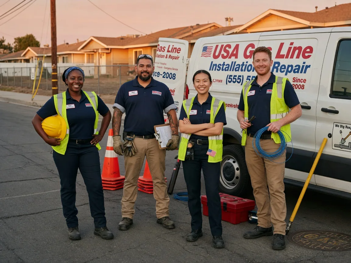 Gas Line Installation company in Costa, WV